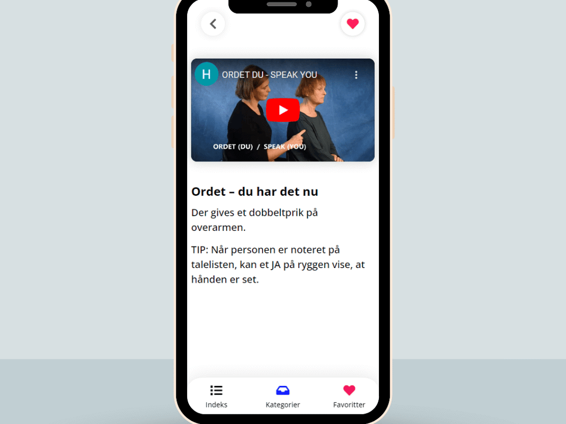 Ny hjemmeside erstatter app med haptiske signaler