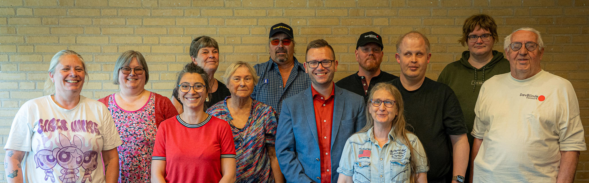 Medlemmer af DøvBlinde Danmarks hovedbestyrelse