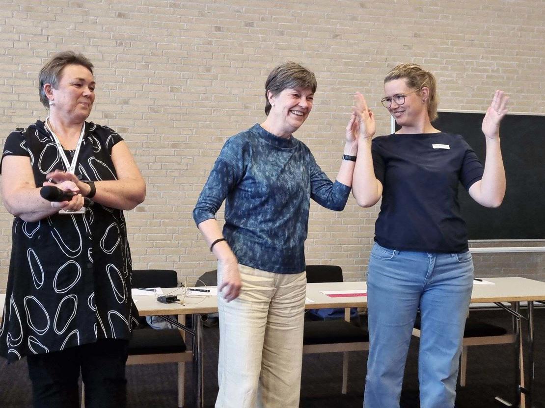 Tegnsprogstolkning på scene