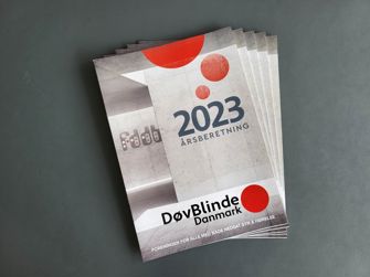 Årsberetning 2023 foto af forside